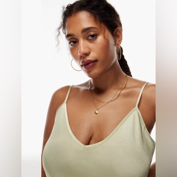 Wilfred Only Dress - Aritzia Satin Slip - Picture 5 of 8